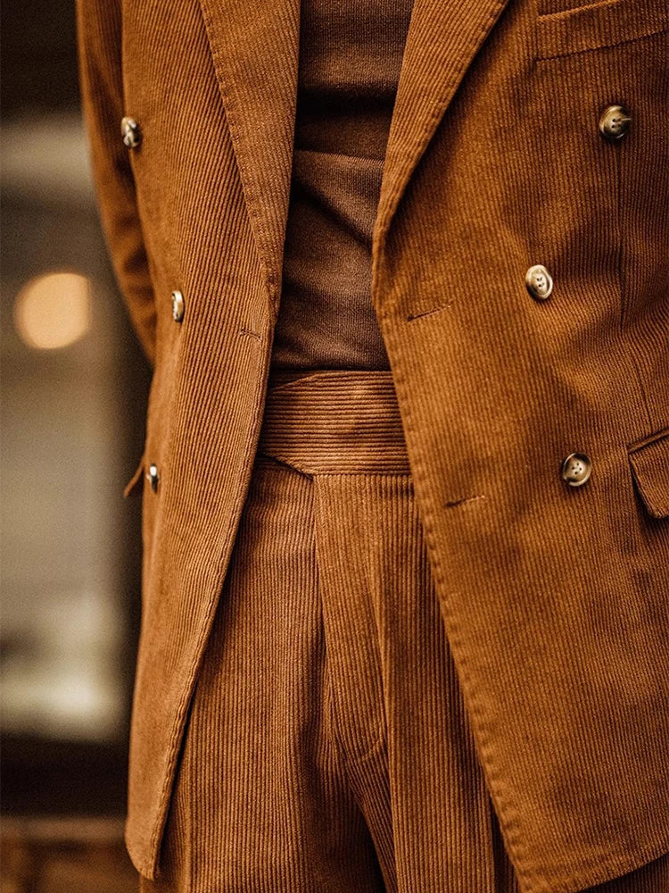Capri Vintage Corduroy Trousers