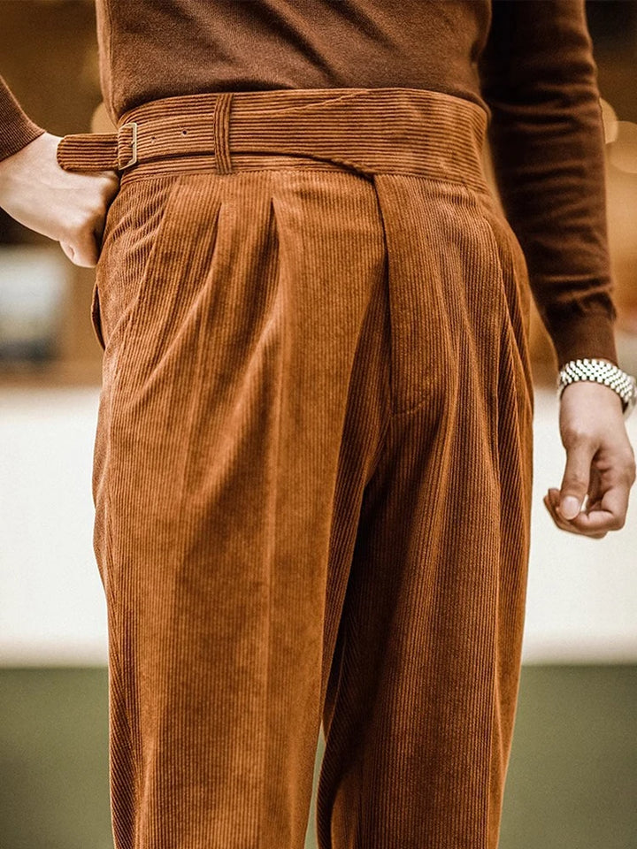 Capri Vintage Corduroy Trousers