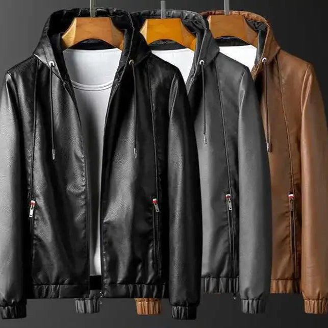 Firenze Hooded Moto Jacket