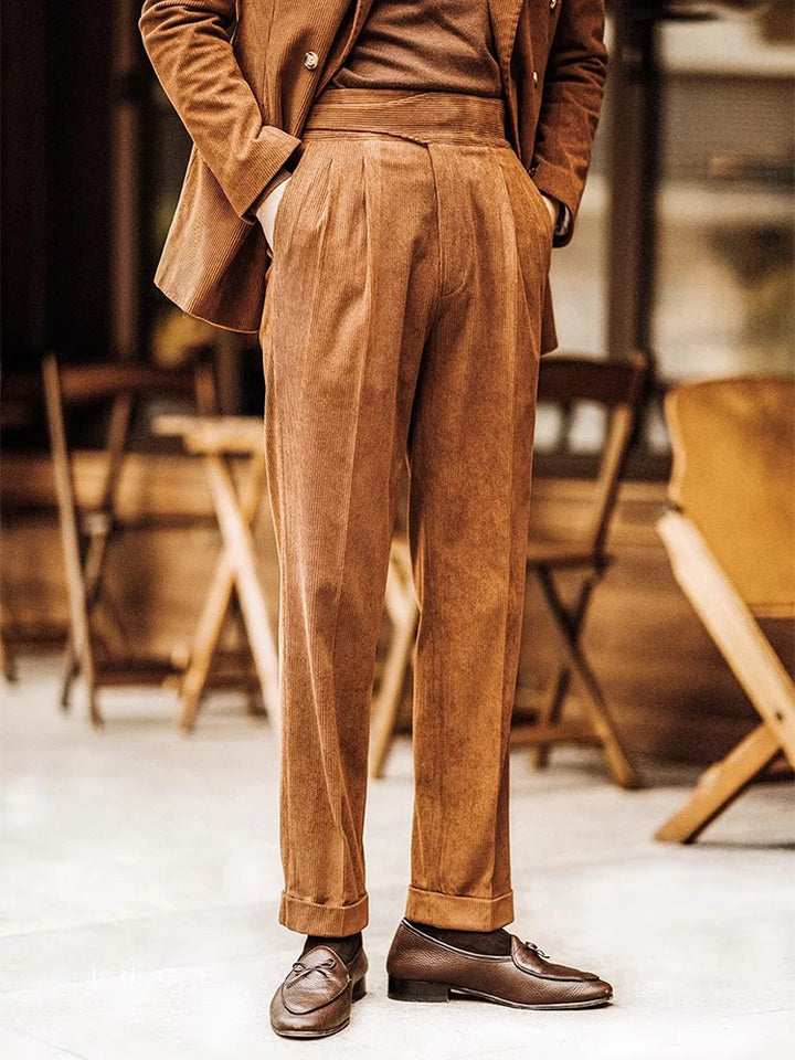Capri Vintage Corduroy Trousers