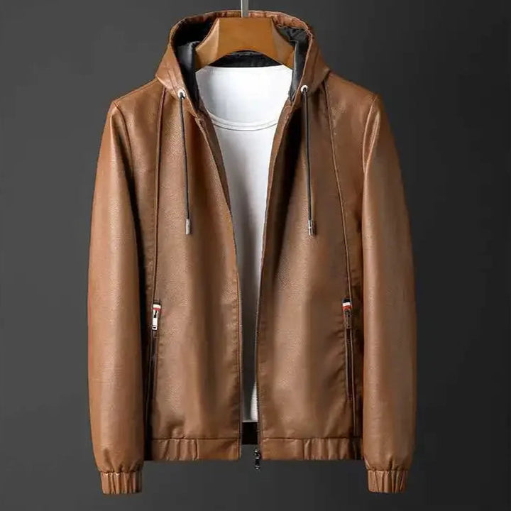 Firenze Hooded Moto Jacket