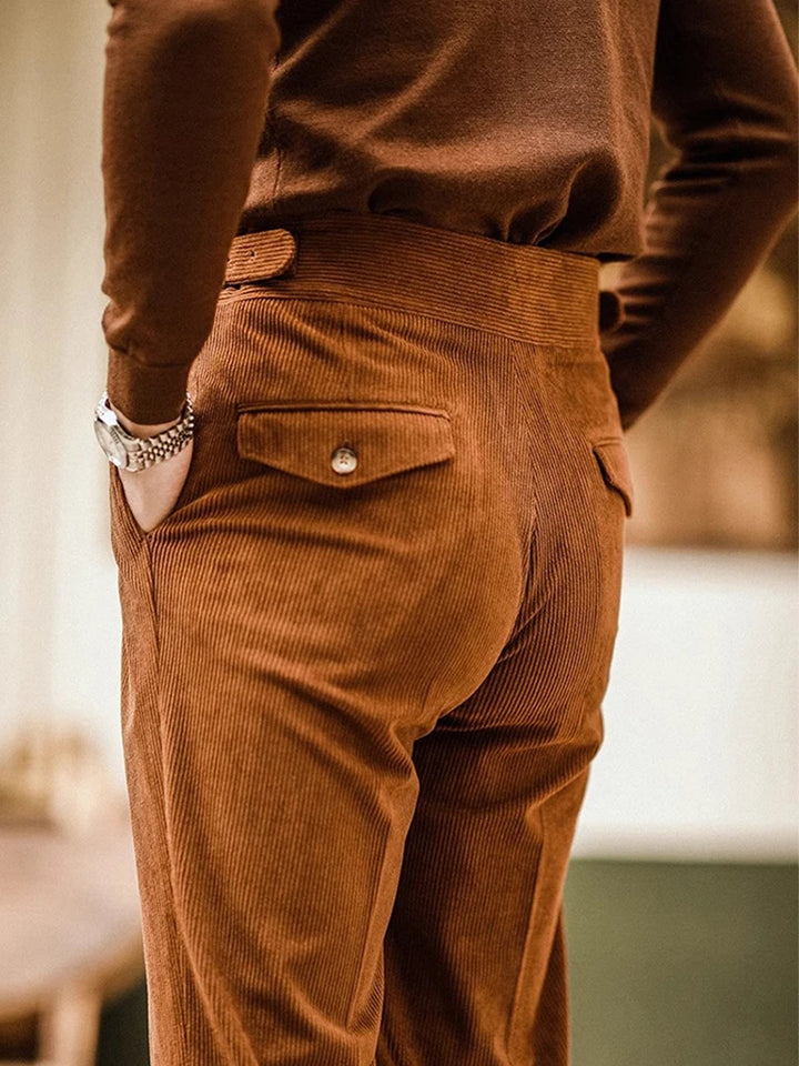 Capri Vintage Corduroy Trousers